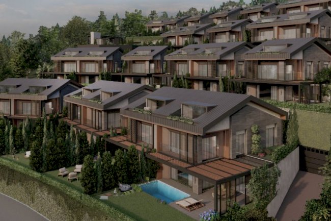 Zekeriyaköy has become an attractive area for detached villa living.