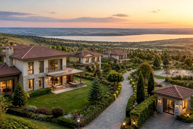 Büyükçekmece Alkent 2000 Çamlıca Sitesi – Premium Villa ve Doğa İçinde Yaşam