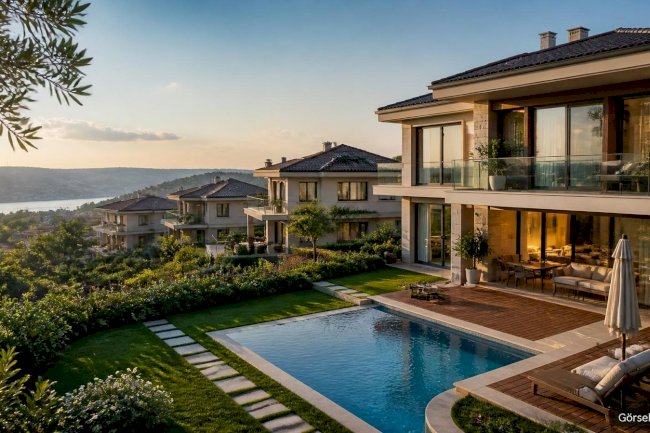 İntes Park Sitesi Yeniköy: Sarıyer’de Müstakil ve Havuzlu Villa Yaşamı