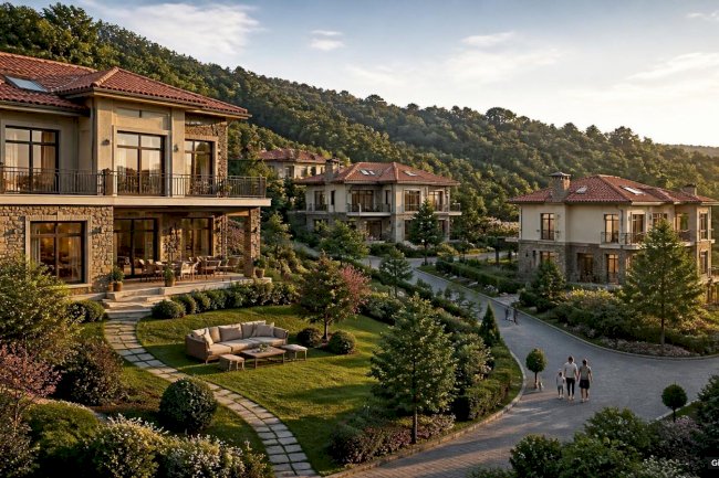 Garanti Koza Evleri Zekeriyaköy: Sarıyer’de Prestijli Müstakil Villa Yaşamı