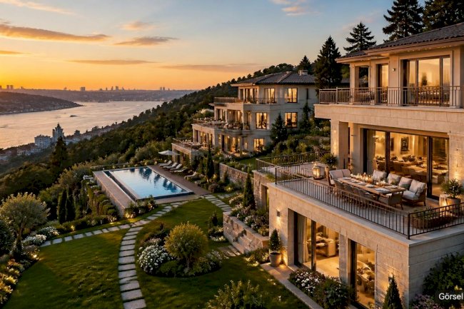 Tarabya Sümer Korusu Villaları: Sarıyer’de Boğaz Manzaralı Lüks Villa Yaşamı
