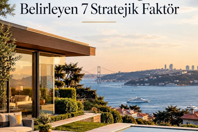 Beşiktaş'ta Premium Villa Değerini Belirleyen 7 Stratejik Faktör