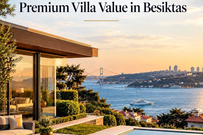 7 Strategic Factors That Determine the Value of a Premium Villa in Beşiktaş