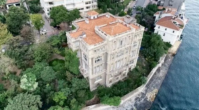 The yoghurt king is buying the iconic waterside mansion of the Bosphorus.